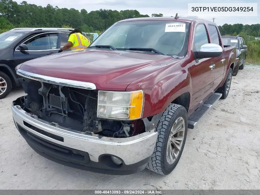 2013 GMC Sierra 1500 Sle VIN: 3GTP1VE05DG349254 Lot: 40413093