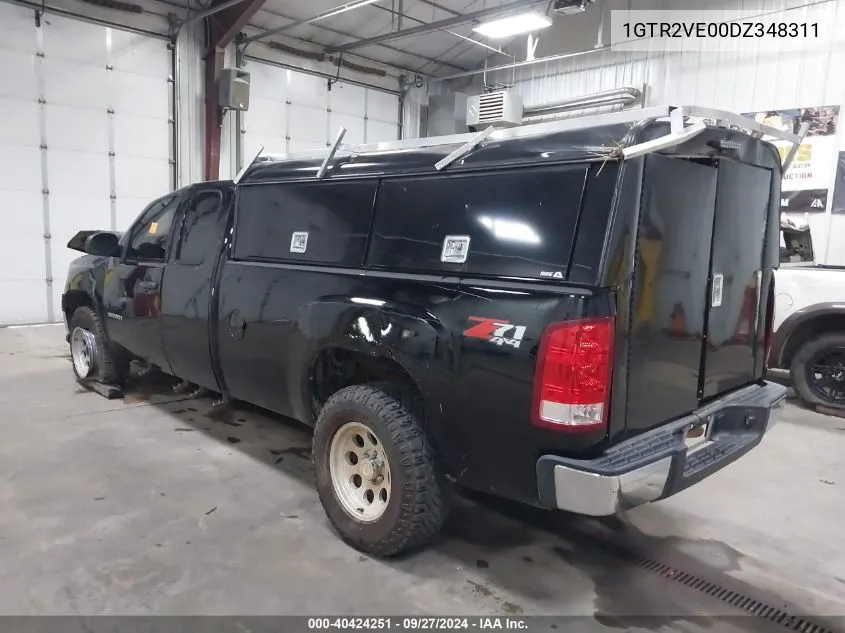 2013 GMC Sierra 1500 Sle VIN: 1GTR2VE00DZ348311 Lot: 40424251