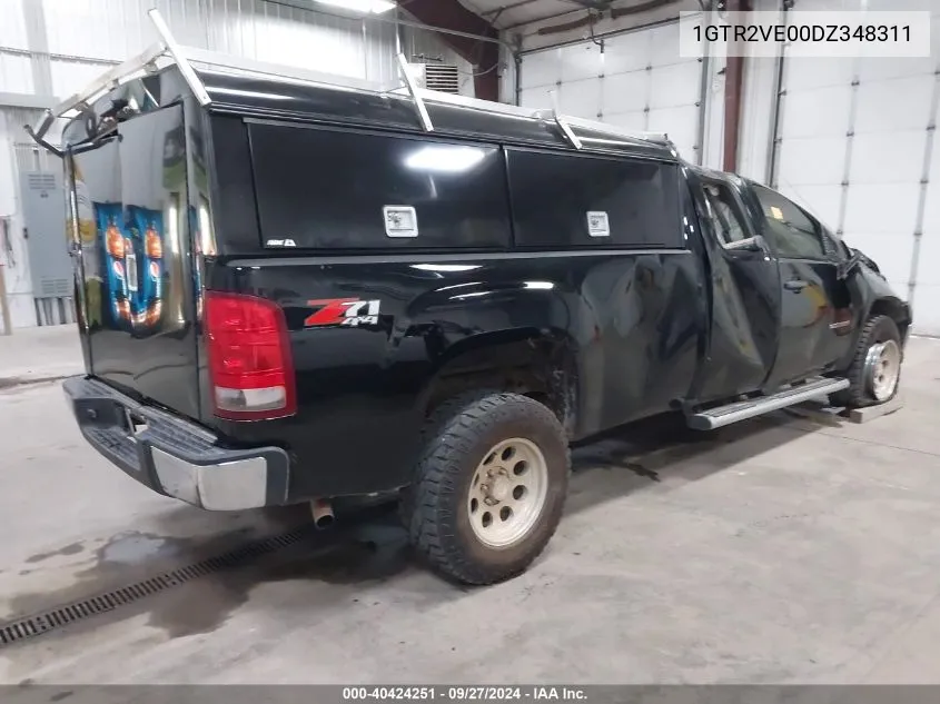 1GTR2VE00DZ348311 2013 GMC Sierra 1500 Sle