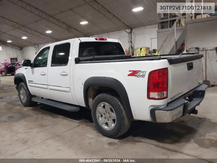 2013 GMC Sierra 1500 Sle VIN: 3GTP2VE71DG121813 Lot: 40432841