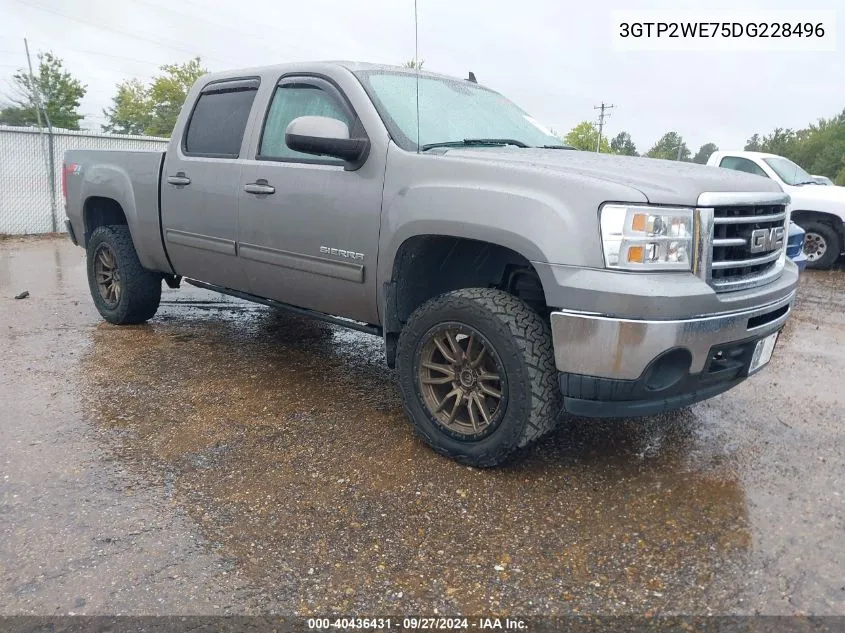 2013 GMC Sierra 1500 Slt VIN: 3GTP2WE75DG228496 Lot: 40436431