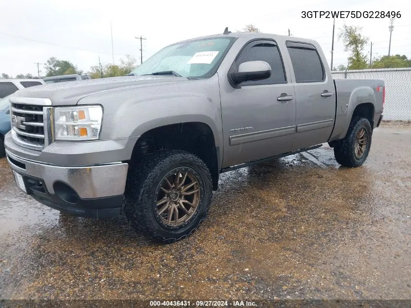 2013 GMC Sierra 1500 Slt VIN: 3GTP2WE75DG228496 Lot: 40436431