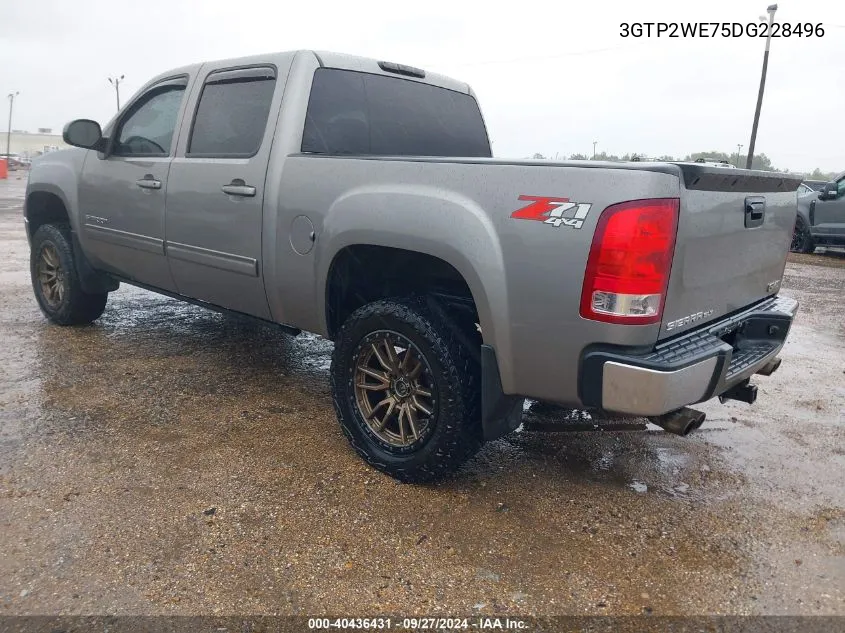 2013 GMC Sierra 1500 Slt VIN: 3GTP2WE75DG228496 Lot: 40436431