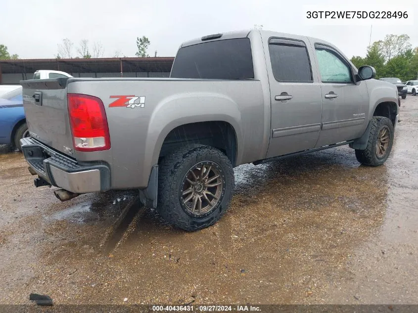 2013 GMC Sierra 1500 Slt VIN: 3GTP2WE75DG228496 Lot: 40436431