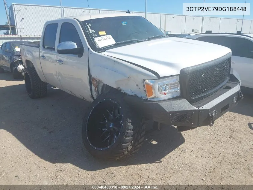 2013 GMC Sierra 1500 Sle VIN: 3GTP2VE79DG188448 Lot: 40438318