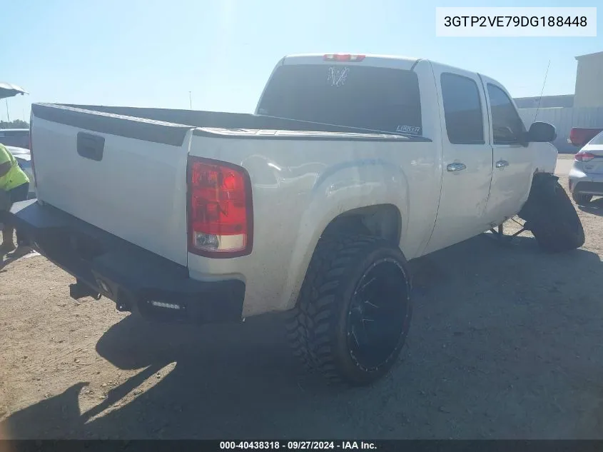 2013 GMC Sierra 1500 Sle VIN: 3GTP2VE79DG188448 Lot: 40438318