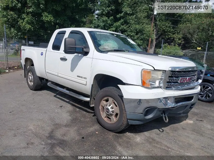 1GT220CB7DZ145070 2013 GMC Sierra 2500Hd Sle