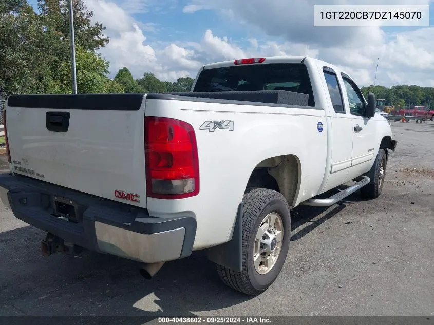 2013 GMC Sierra 2500Hd Sle VIN: 1GT220CB7DZ145070 Lot: 40438602