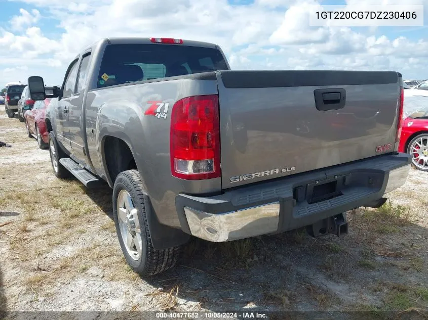 2013 GMC Sierra K2500 Sle VIN: 1GT220CG7DZ230406 Lot: 40477682