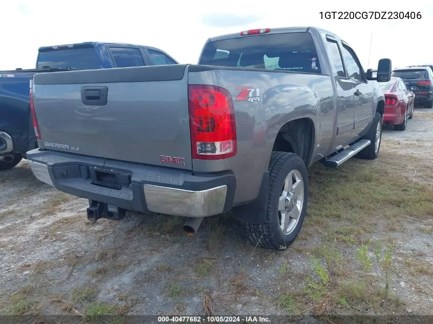 2013 GMC Sierra K2500 Sle VIN: 1GT220CG7DZ230406 Lot: 40477682