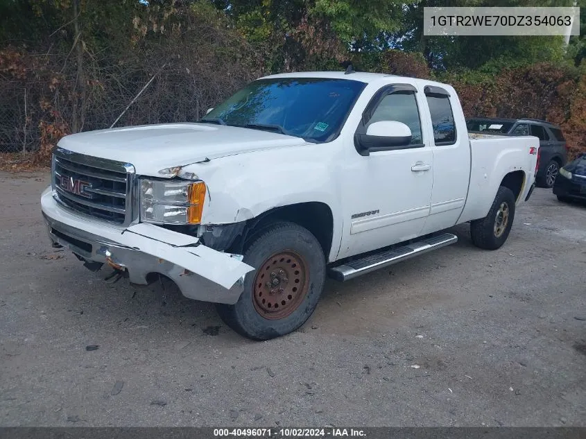 2013 GMC Sierra 1500 Slt VIN: 1GTR2WE70DZ354063 Lot: 40496071