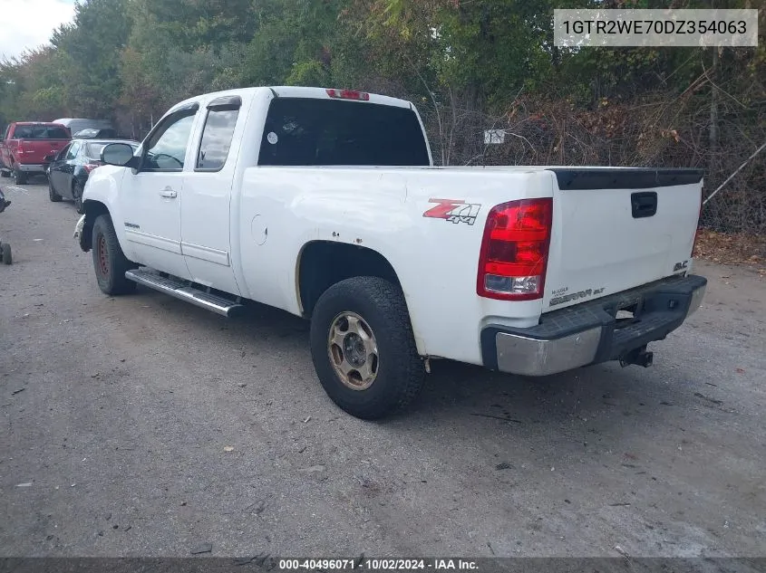 2013 GMC Sierra 1500 Slt VIN: 1GTR2WE70DZ354063 Lot: 40496071