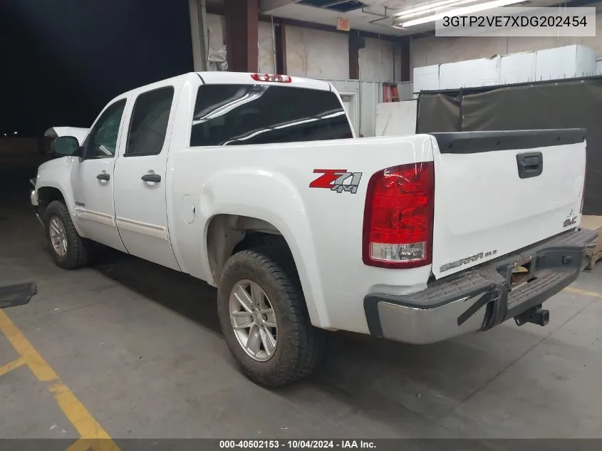 2013 GMC Sierra 1500 Sle VIN: 3GTP2VE7XDG202454 Lot: 40502153