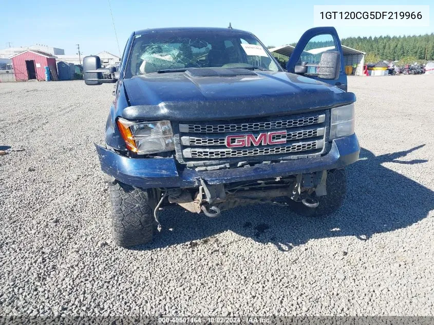 2013 GMC Sierra 2500Hd Sle VIN: 1GT120CG5DF219966 Lot: 40507464