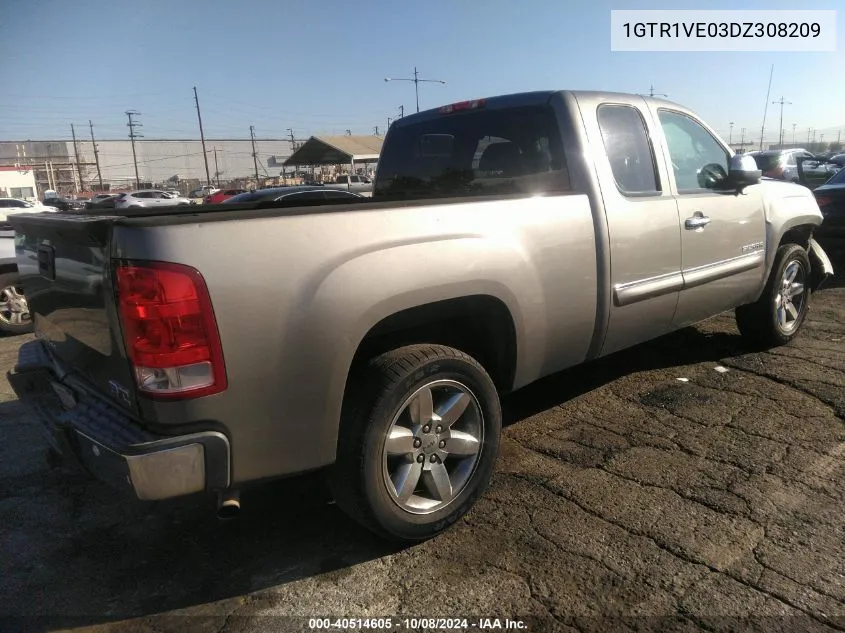 2013 GMC Sierra 1500 Sle VIN: 1GTR1VE03DZ308209 Lot: 40514605