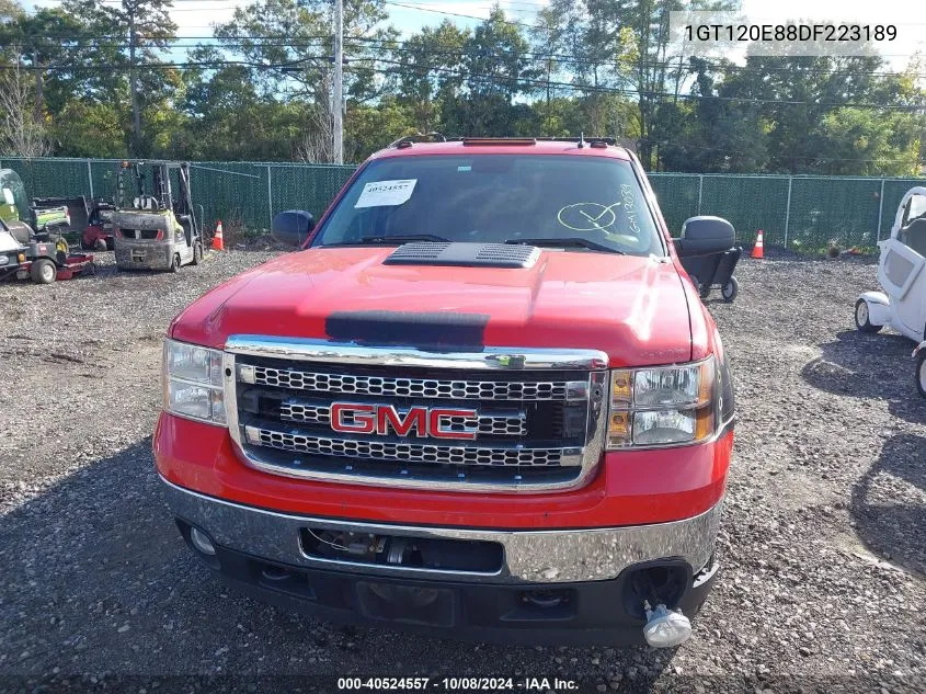 2013 GMC Sierra 2500Hd Sle VIN: 1GT120E88DF223189 Lot: 40524557