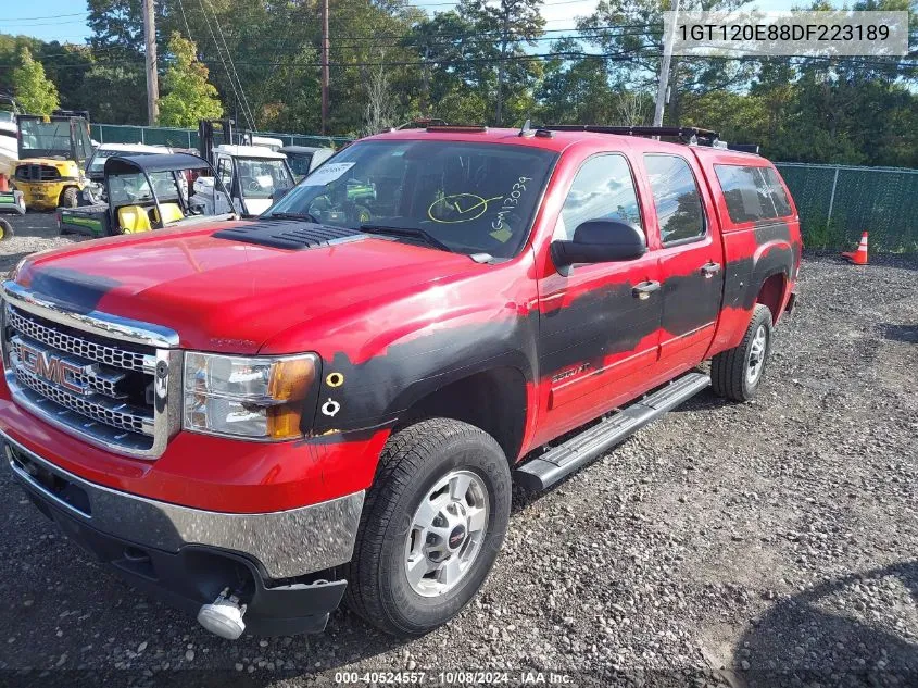 2013 GMC Sierra 2500Hd Sle VIN: 1GT120E88DF223189 Lot: 40524557