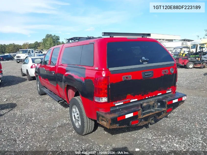 2013 GMC Sierra 2500Hd Sle VIN: 1GT120E88DF223189 Lot: 40524557