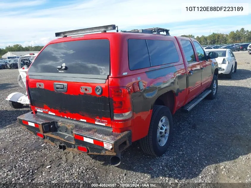 2013 GMC Sierra 2500Hd Sle VIN: 1GT120E88DF223189 Lot: 40524557