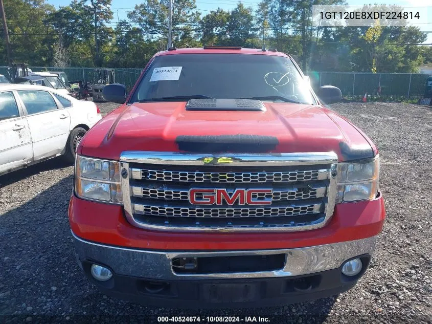 2013 GMC Sierra 2500Hd Sle VIN: 1GT120E8XDF224814 Lot: 40524674