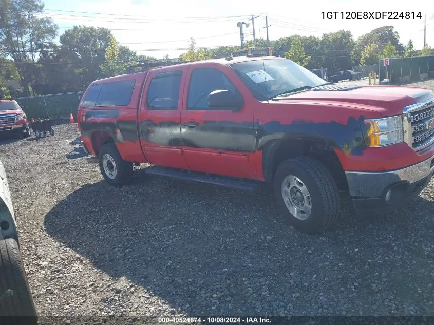 2013 GMC Sierra 2500Hd Sle VIN: 1GT120E8XDF224814 Lot: 40524674