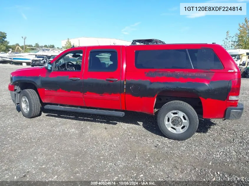 2013 GMC Sierra 2500Hd Sle VIN: 1GT120E8XDF224814 Lot: 40524674