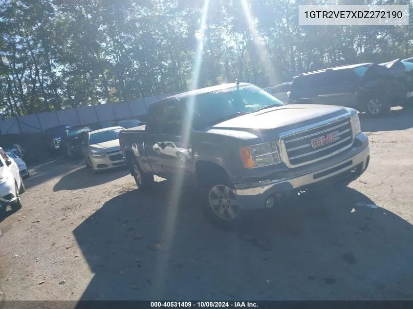 2013 GMC Sierra 1500 Sle VIN: 1GTR2VE7XDZ272190 Lot: 40531409