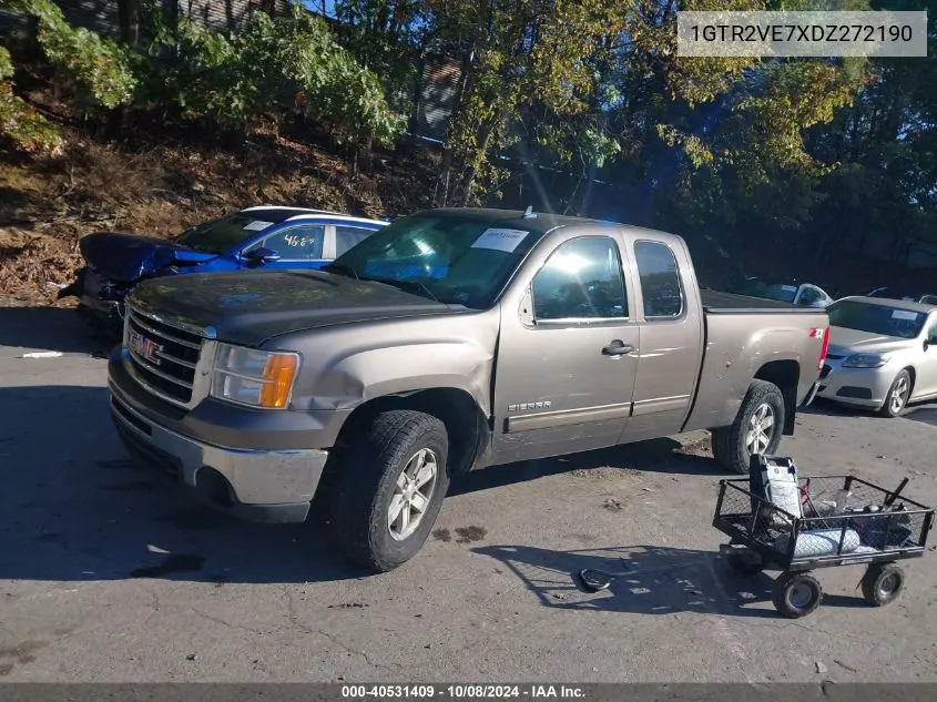 2013 GMC Sierra 1500 Sle VIN: 1GTR2VE7XDZ272190 Lot: 40531409