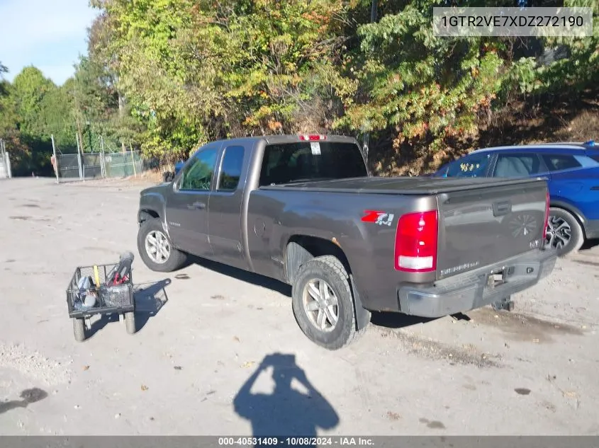 2013 GMC Sierra 1500 Sle VIN: 1GTR2VE7XDZ272190 Lot: 40531409