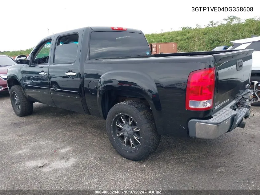 2013 GMC Sierra 1500 Sle VIN: 3GTP1VE04DG358608 Lot: 40532948