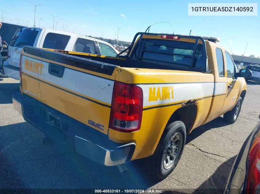 2013 GMC Sierra C1500 Sl VIN: 1GTR1UEA5DZ140592 Lot: 40533161