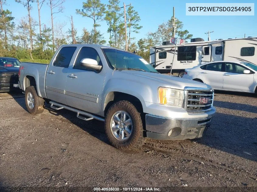 2013 GMC Sierra K1500 Slt VIN: 3GTP2WE7SDG254905 Lot: 40535030