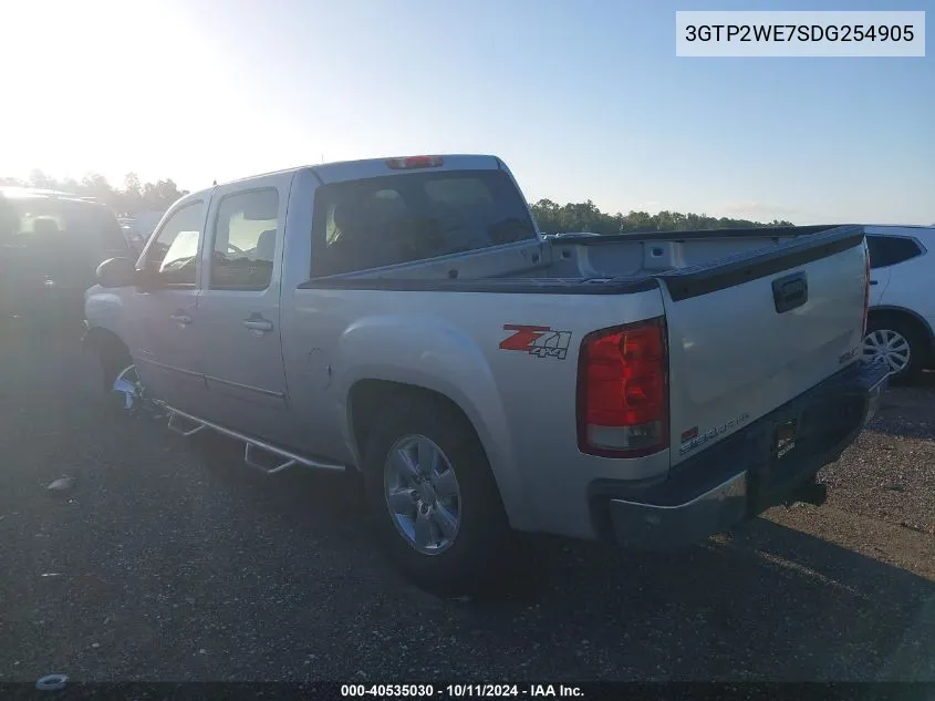 2013 GMC Sierra K1500 Slt VIN: 3GTP2WE7SDG254905 Lot: 40535030