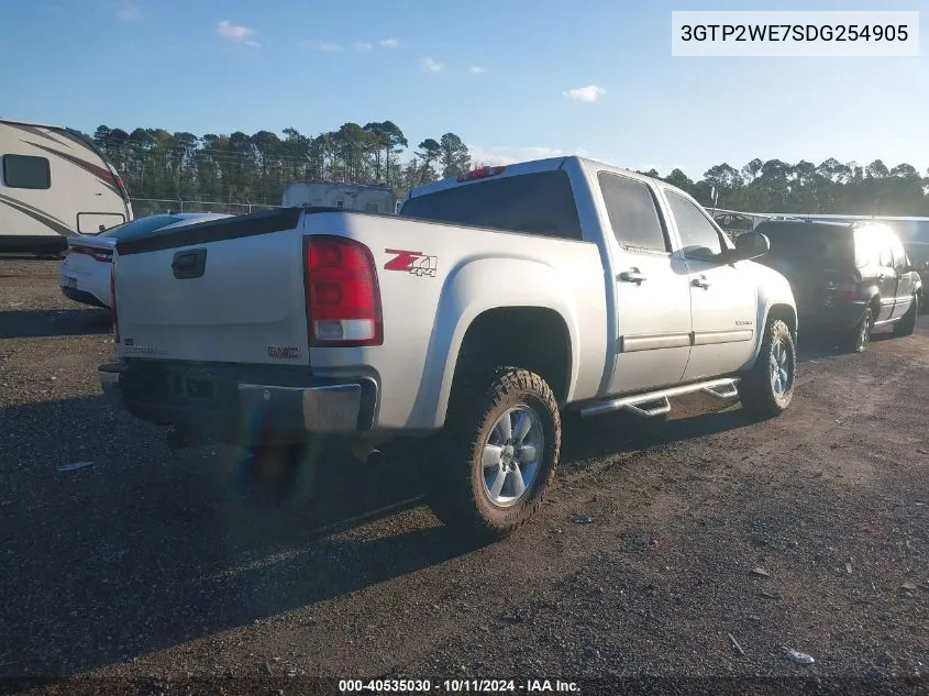 2013 GMC Sierra K1500 Slt VIN: 3GTP2WE7SDG254905 Lot: 40535030