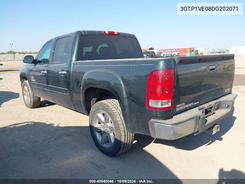 2013 GMC Sierra 1500 C1500 Sle VIN: 3GTP1VE08DG202071 Lot: 40540048