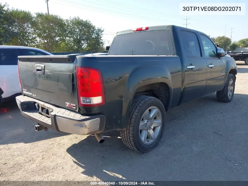 2013 GMC Sierra 1500 C1500 Sle VIN: 3GTP1VE08DG202071 Lot: 40540048