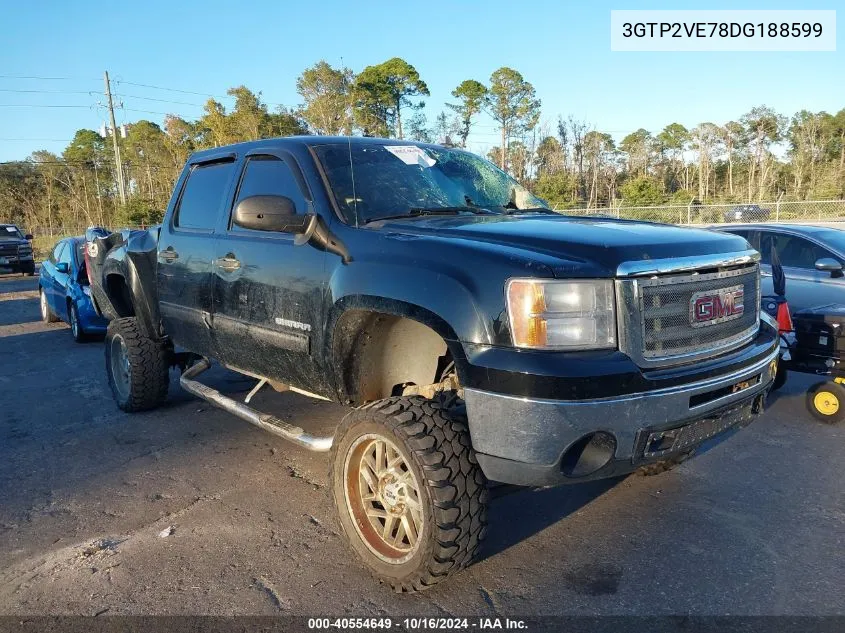 3GTP2VE78DG188599 2013 GMC Sierra 1500 Sle