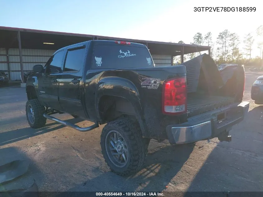 3GTP2VE78DG188599 2013 GMC Sierra 1500 Sle