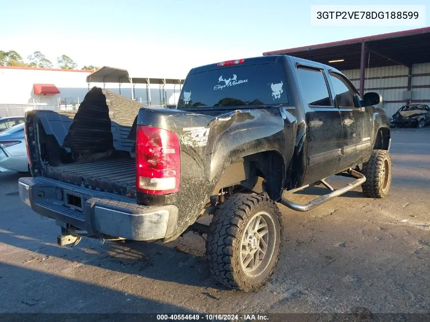 3GTP2VE78DG188599 2013 GMC Sierra 1500 Sle