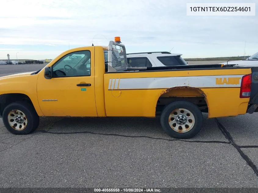 2013 GMC Sierra 1500 Work Truck VIN: 1GTN1TEX6DZ254601 Lot: 40555558