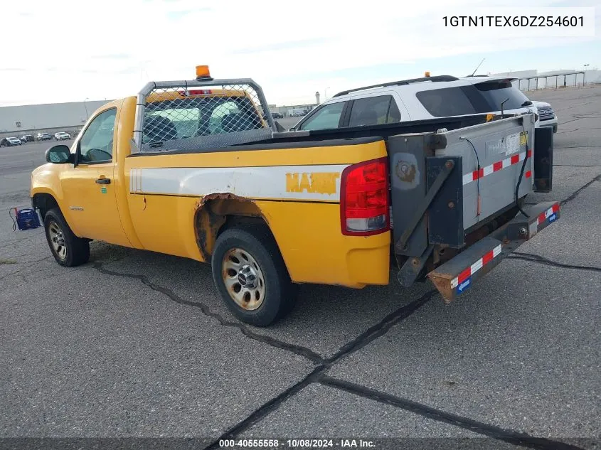 2013 GMC Sierra 1500 Work Truck VIN: 1GTN1TEX6DZ254601 Lot: 40555558