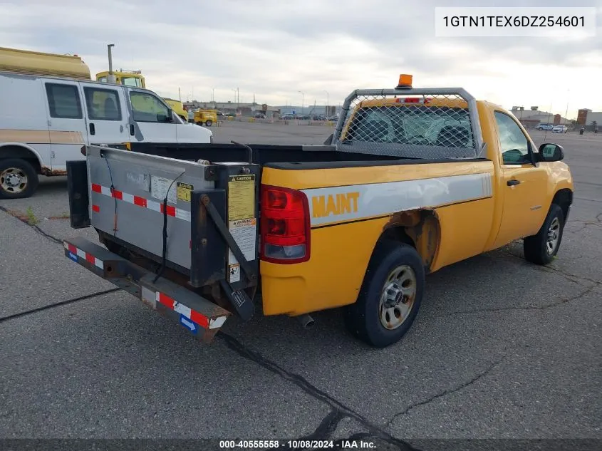 2013 GMC Sierra 1500 Work Truck VIN: 1GTN1TEX6DZ254601 Lot: 40555558