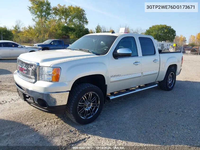 2013 GMC Sierra 1500 Slt VIN: 3GTP2WE76DG173671 Lot: 40573977