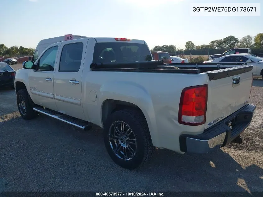 2013 GMC Sierra 1500 Slt VIN: 3GTP2WE76DG173671 Lot: 40573977