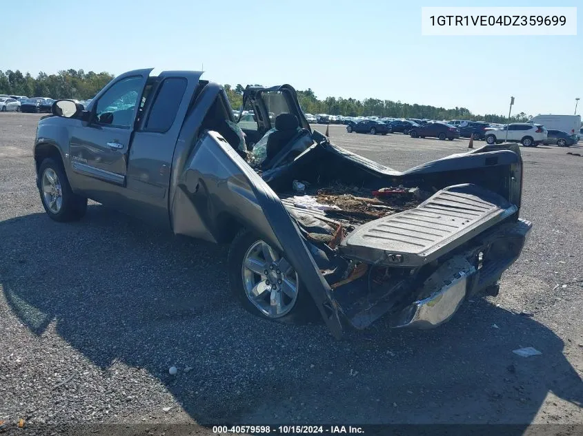 2013 GMC Sierra 1500 Sle VIN: 1GTR1VE04DZ359699 Lot: 40579598