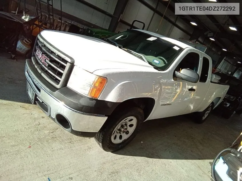 2013 GMC Sierra 1500 Work Truck VIN: 1GTR1TE04DZ272292 Lot: 40588154