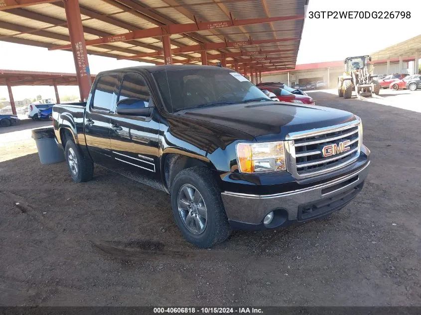 2013 GMC Sierra 1500 Slt VIN: 3GTP2WE70DG226798 Lot: 40606818