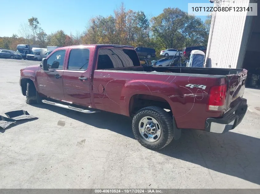 2013 GMC Sierra 2500Hd Work Truck VIN: 1GT12ZCG8DF123141 Lot: 40610524