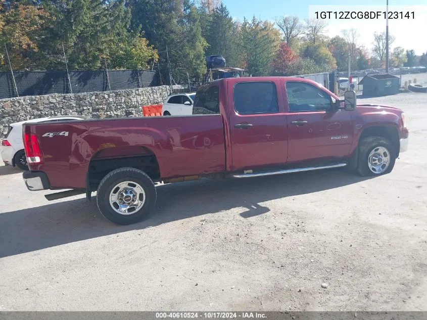 2013 GMC Sierra 2500Hd Work Truck VIN: 1GT12ZCG8DF123141 Lot: 40610524