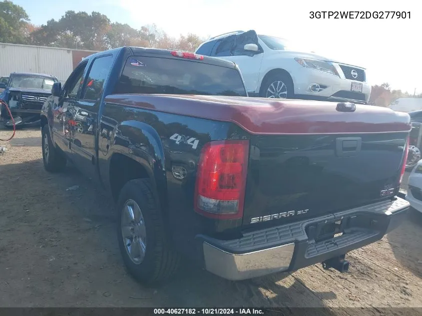 2013 GMC Sierra 1500 Slt VIN: 3GTP2WE72DG277901 Lot: 40627182